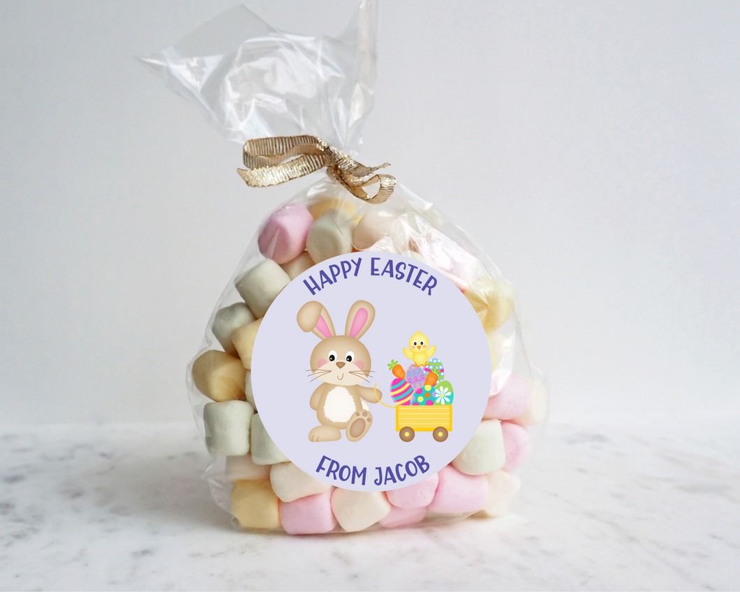 Easter Bunny Rabbit - Easter Gift Stickers