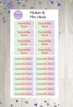 Load image into Gallery viewer, Name Labels - Rainbow Colours Set-Name Label Stickers-AnaJosie Designs
