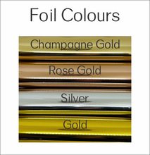 Load image into Gallery viewer, Wedding Chocolate Wrappers - Foil Guest Names
