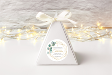 Load image into Gallery viewer, Boys Eucalyptus and Gold First Holy Communion Stickers
