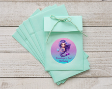 Load image into Gallery viewer, Purple Mermaid Birthday Stickers
