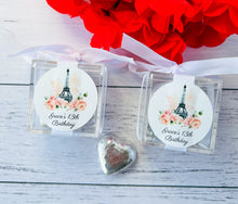 Load image into Gallery viewer, Mini Candy Cubes - Chocolate Hearts Paris Birthday
