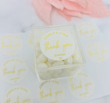 Load image into Gallery viewer, Wedding Stickers Foil - Thank You 2
