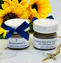 Load image into Gallery viewer, Personalised Mini Nutella Jars - Religious Celebration
