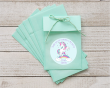 Load image into Gallery viewer, Cute Unicorn Birthday Stickers
