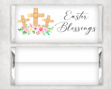 Load image into Gallery viewer, Easter Blessings Chocolate Bar Wrapper Sticker
