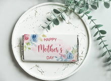 Load image into Gallery viewer, Floral Mother&#39;s Day Chocolate Bar Wrapper Sticker
