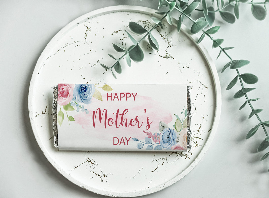 Floral Mother's Day Chocolate Bar