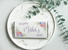 Load image into Gallery viewer, Purple Floral Mother&#39;s Day Chocolate Bar
