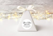 Load image into Gallery viewer, Elegant Monogram Wedding Favour Stickers

