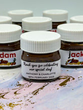 Load image into Gallery viewer, Personalised Mini Nutella Jars
