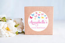 Load image into Gallery viewer, Butterflies Birthday Stickers
