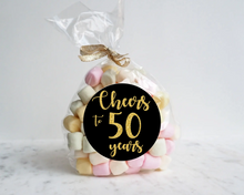 Load image into Gallery viewer, Cheers to Years Birthday Party Stickers-Adult Birthday Party Stickers-AnaJosie Designs
