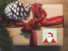 Load image into Gallery viewer, Christmas Vinyl Labels - Santa Claus-Pre Made Stickers-AnaJosie Designs
