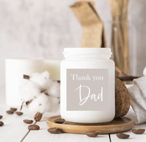 Thank You Dad Labels Vinyl Pack-Pre Made Stickers-AnaJosie Designs
