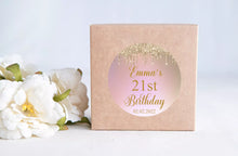 Load image into Gallery viewer, Rose Gold Birthday Stickers-Birthday Stickers-AnaJosie Designs
