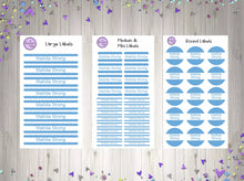 Load image into Gallery viewer, Name Labels - Dot Designs Set-Name Label Stickers-AnaJosie Designs
