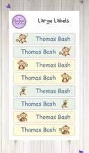 Load image into Gallery viewer, Name Labels - Cheeky Monkeys Set-Name Label Stickers-AnaJosie Designs
